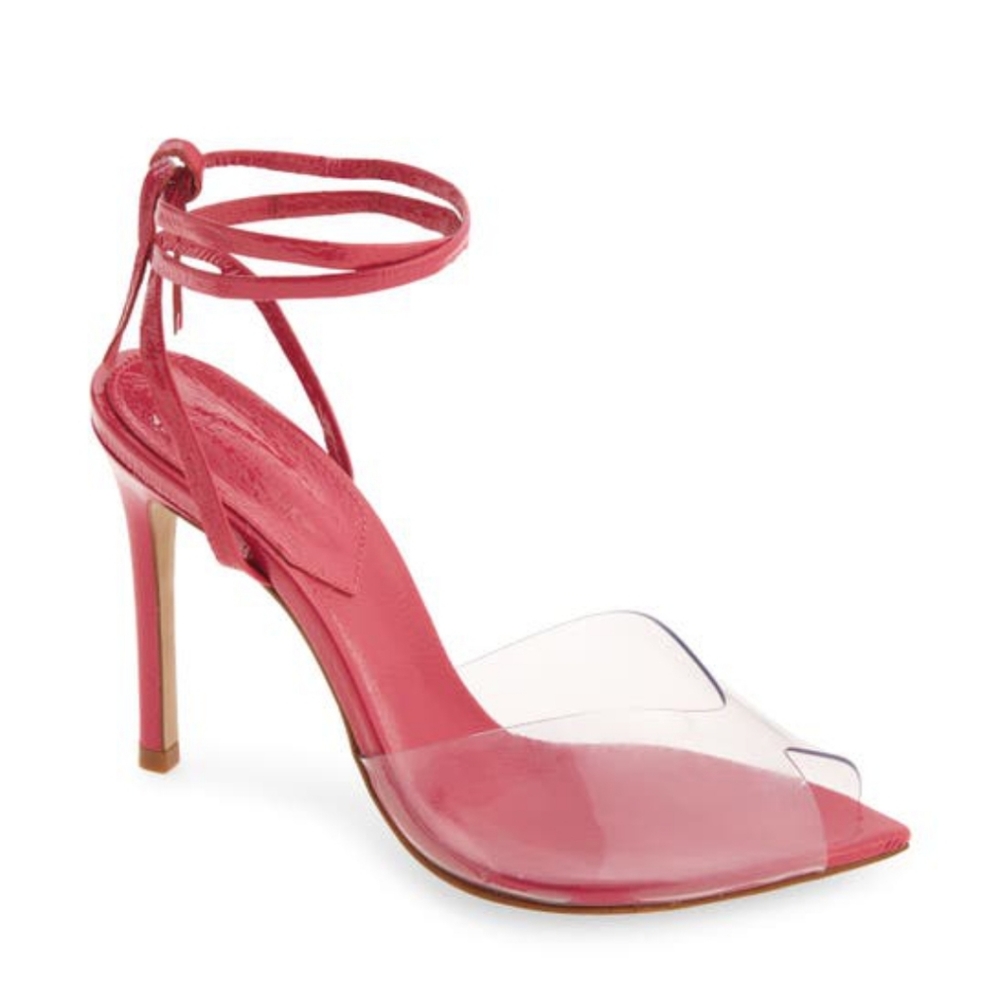 Schutz Desta Sandal in Hot Pink